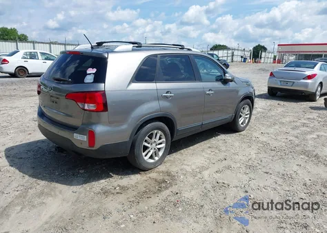 2014 Kia Sorento Lx V6 из США, поврежденный, VIN 5XYKT4A78EG490630